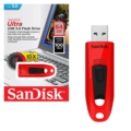 SanDisk SDCZ48-064G-UQ46 ULTRA USB 3.0 FLASH DRIVE 64GB RED STYLISH SLEEK DESIGN